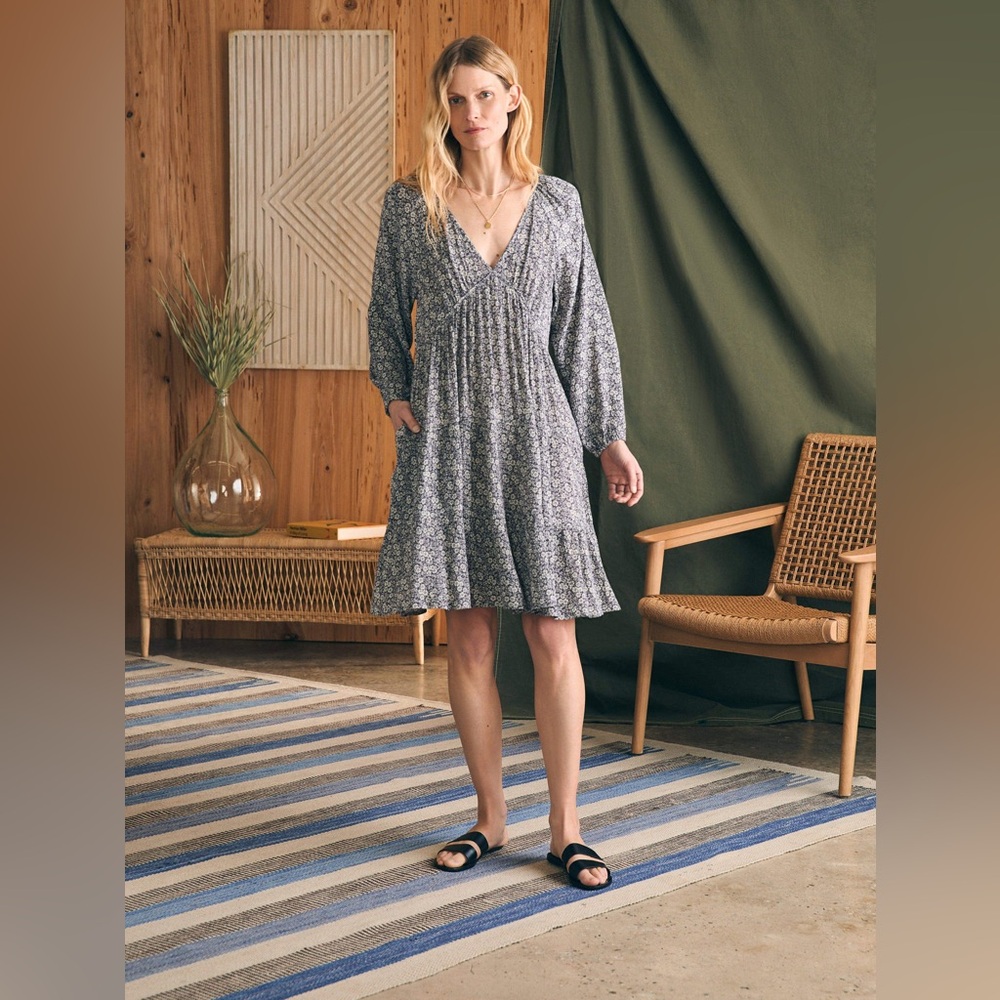 Faherty Sirene Dress Womens Size XS - NWT